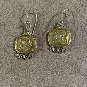 Ancient Greece and Roman drop earrings EUC